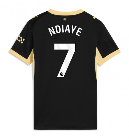 Manchester City Iliman Ndiaye #7 Vieraspaita Naisten 2026-27 Lyhythihainen Manchester City Iliman Ndiaye #7 Vieraspaita Naisten 2026-27 Lyhythihainen